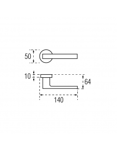 Manivela roseta Chronos 755 RF 2