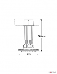 Pata de cocina AXILO 78... 2