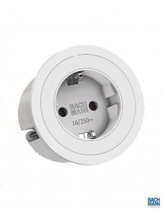 Base enchufe Pix blanco