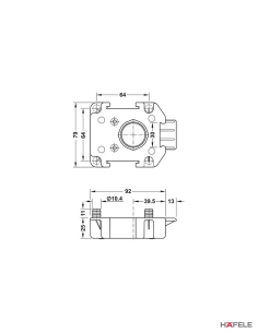 Base para pata AXIL 78 con... 2