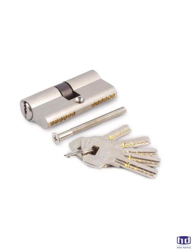 Cilindro de seguridad HD niquelado