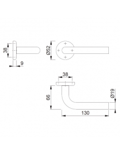 Manivela roseta Essen 2