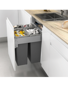 Cubo basura ecológico...