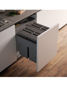 Cubo basura ecológico...