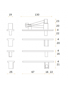 Set pivote IN.05.196 puerta... 2