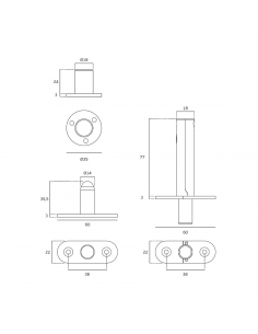 Pivote oculto IN.05.208... 2