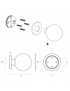 Pomo fijo IN.00.090 2
