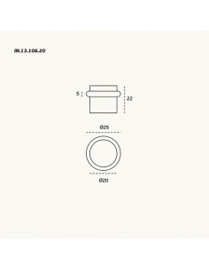 Tope de puerta IN.13.106 2