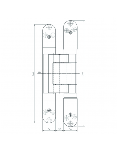 Bisagra oculta Tectus 645... 2