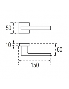 Manivela roseta cuadrada... 2