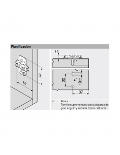 Base Clip cruz con tetón de... 2