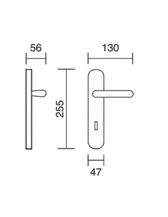 Manivela placa Aitana 2